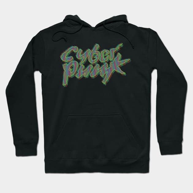 cyberpunk8 Hoodie by justduick